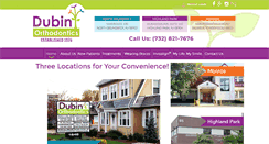 Desktop Screenshot of dubinorthodontics.com